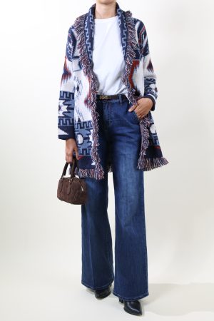 Cardigan NAVAJO denim #9039