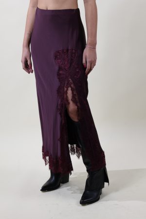 Gonna ALBA LINGERIE SATIN vino #9126