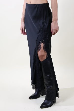 Gonna ALBA LINGERIE SATIN nero #9126