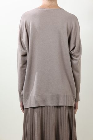 Maglia over MAIA taupe #9078