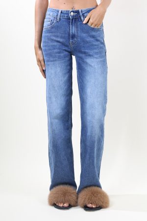 Jeans STRAIGHT RISVOLTO denim #9011