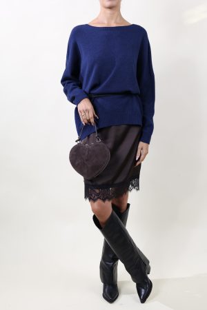 Maglia CONFETTO blu navy #9166