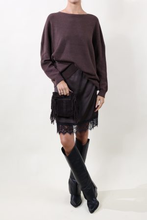 Maglia CONFETTO cioccolato #9166