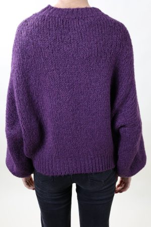 Maglia MORBIDOSA prugna #9304