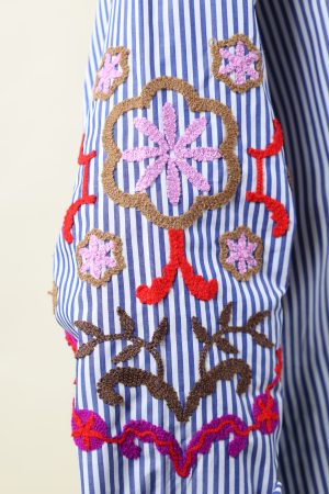 Camicia COLLINA blu navy #9441