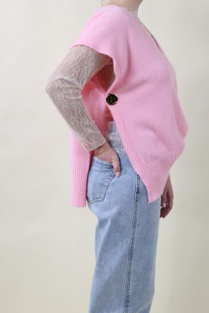 Gilet MOLLICA rosa #9443