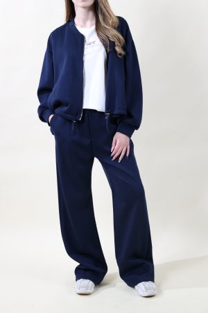 Jogger SOFT PALAZZO blu navy #9452