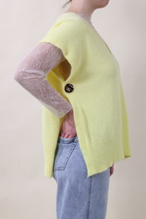 Gilet MOLLICA limone #9443