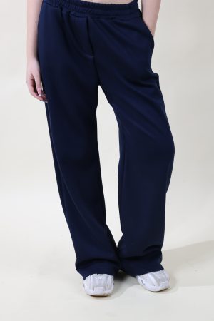 Jogger SOFT PALAZZO blu navy #9452