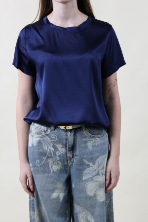 T-shirt LUCE blu navy #9420