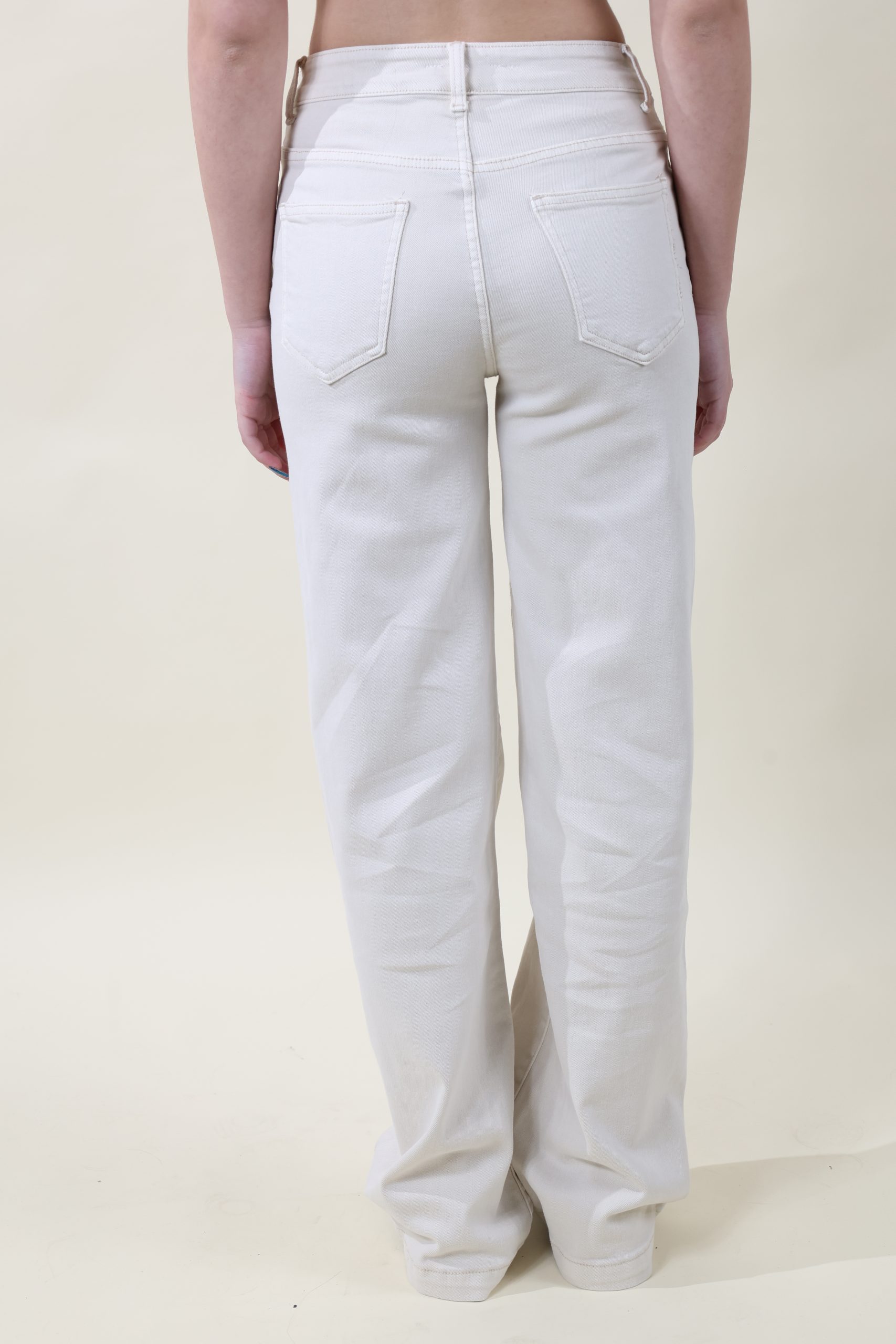 Jeans STRAIGHT COLORATO burro #9427 - immagine 3