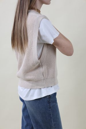 Gilet GILETTINO beige #9522