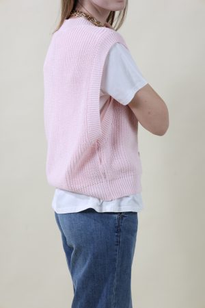 Gilet GILETTINO rosa #9522