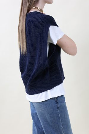 Gilet GILETTINO blu navy #9522