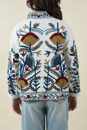 Giacca INDIA bianco #9606