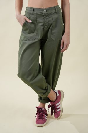 Pantalone CLYDE militare #9605