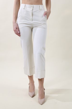 Pantalone CROPPED MILANO naturale #9536