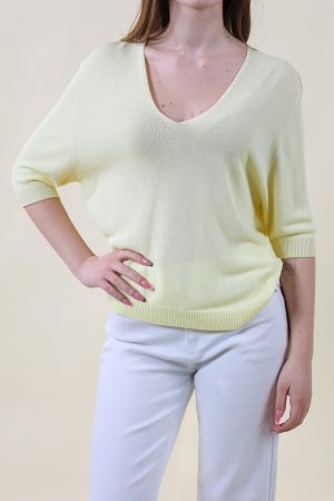 Maglia VOLONTA' limone #9569