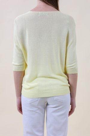 Maglia VOLONTA' limone #9569