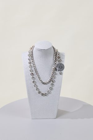 Collana FRANCESCA ARGENTO champagne #8042A