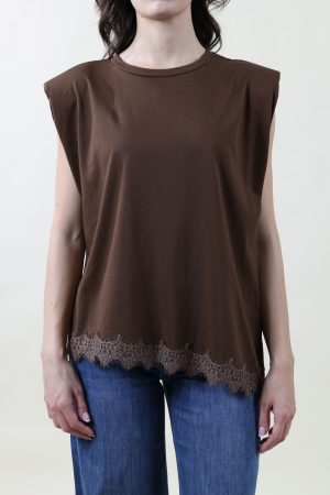 T-shirt TENERA cioccolato #9540