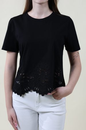 T-shirt TINA nero #9568