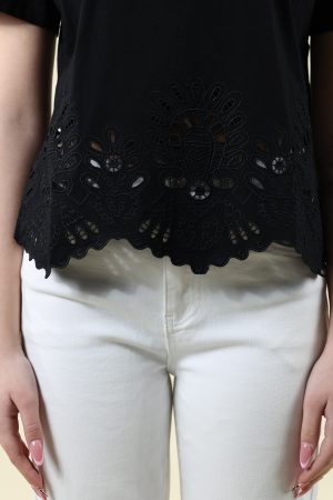 T-shirt TINA nero #9568