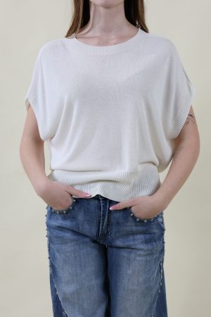 Maglia VIRTU' panna #9570