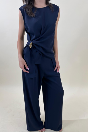 Completo SET ARMONIA blu navy #9708