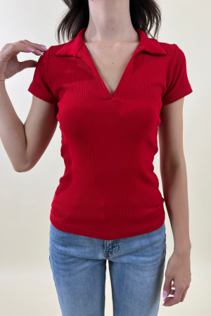 Polo COSTA rosso #9662