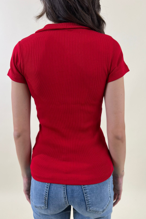 Polo COSTA rosso #9662