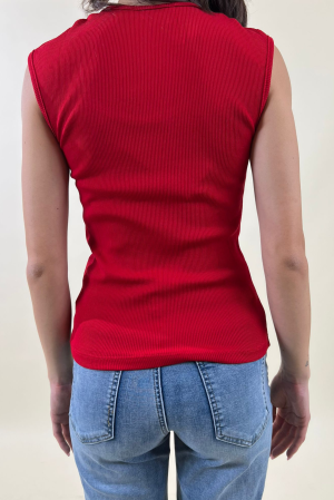 T-shirt MADONNA COSTA rosso #9663