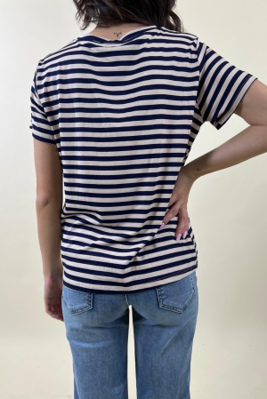 T-shirt VENEZIA blu navy #9707