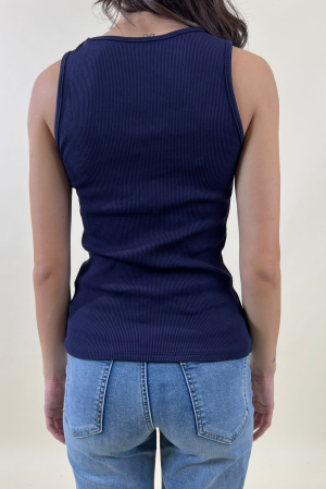 Canotta COSTA blu navy #9664