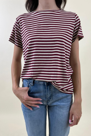 T-shirt VENEZIA rosso india #9707