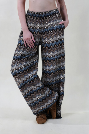 Pantalone RIVIERA cioccolato #9713