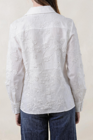 Camicia QUADRIFOGLIO bianco #9700
