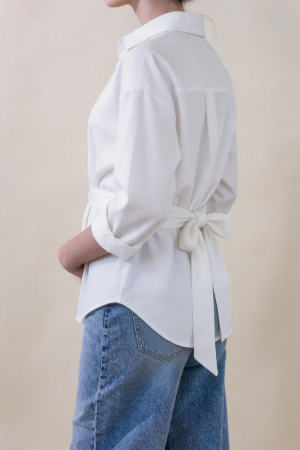 Camicia CALLA POPELINE bianco #9710