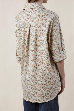 Camicia PRATOLINA cioccolato #9706