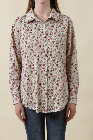 Camicia PRATOLINA rosso india #9706