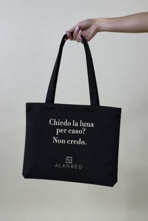 Shopper CHIEDO LA LUNA nero #9719