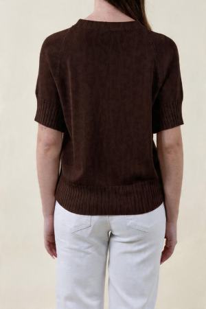 Maglia MALINDI cioccolato #9575