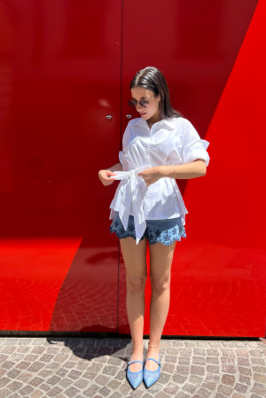 Camicia CALLA POPELINE bianco #9710