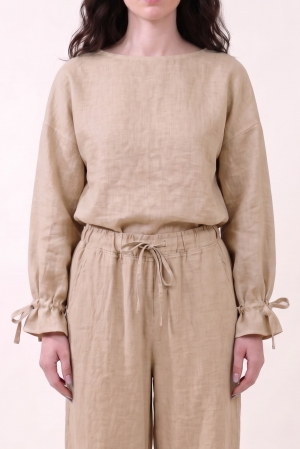 Blusa MEDITERRANEO beige #9785