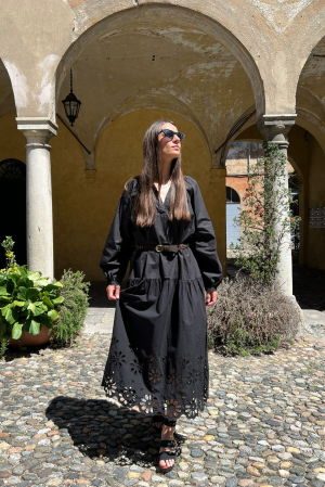 Abito AMALFI nero #9754