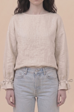 Blusa MEDITERRANEO beige #9785