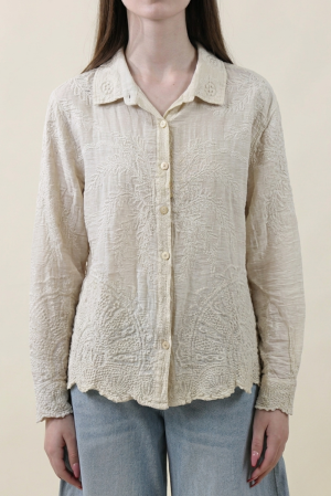 Camicia CALMA beige #9762