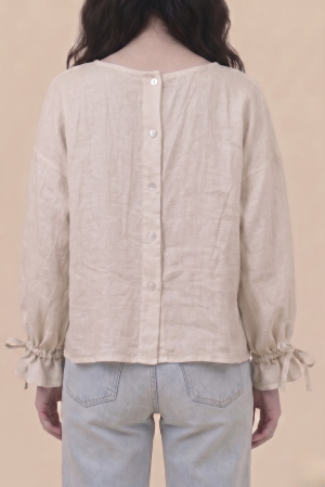 Blusa MEDITERRANEO beige #9785