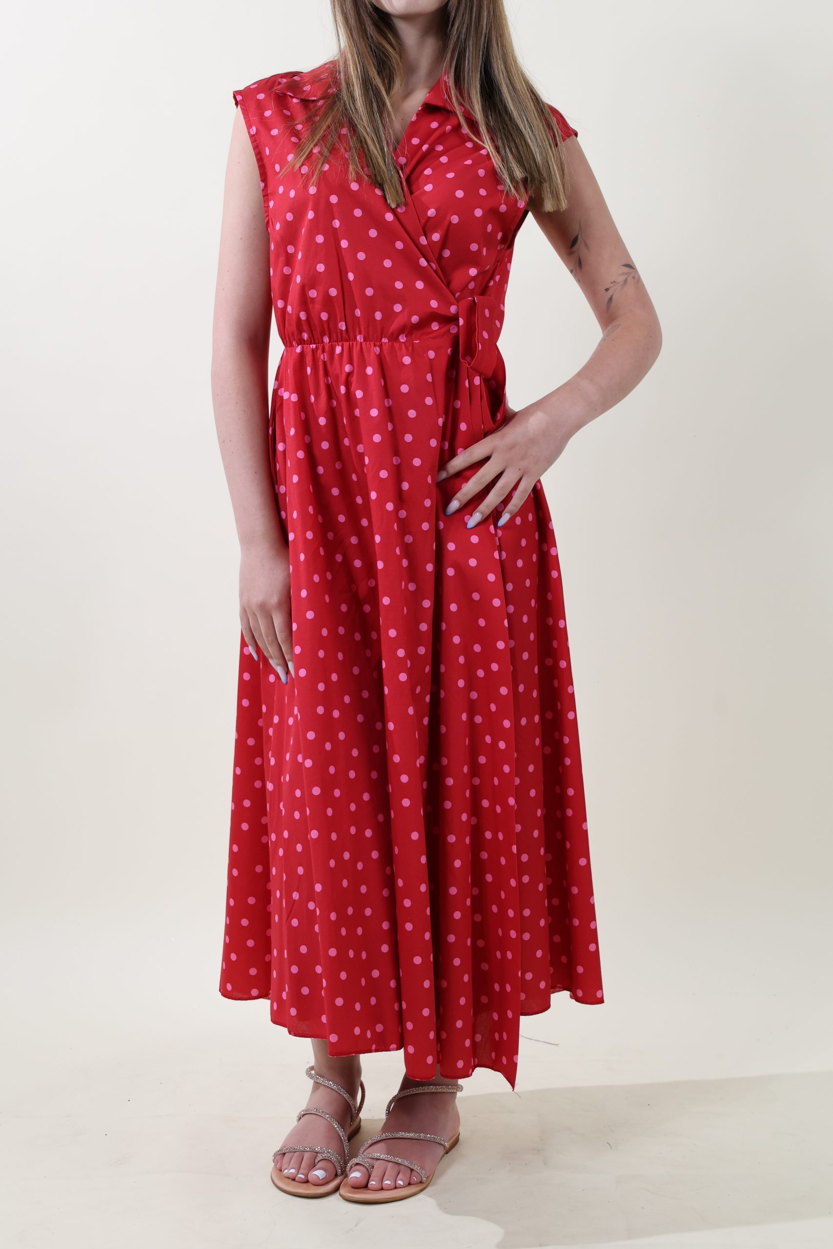 Abito VIVACE rosso #9746