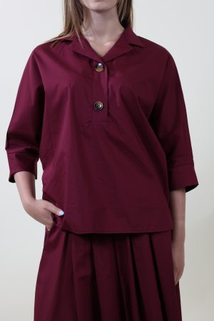 Camicia AURA rosso india #9735